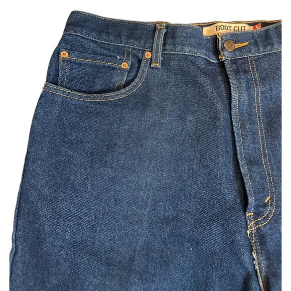 517 Levi Strauss & Co Boot Cut Mens 42x30 Zipper Fly - Picture 4 of 16